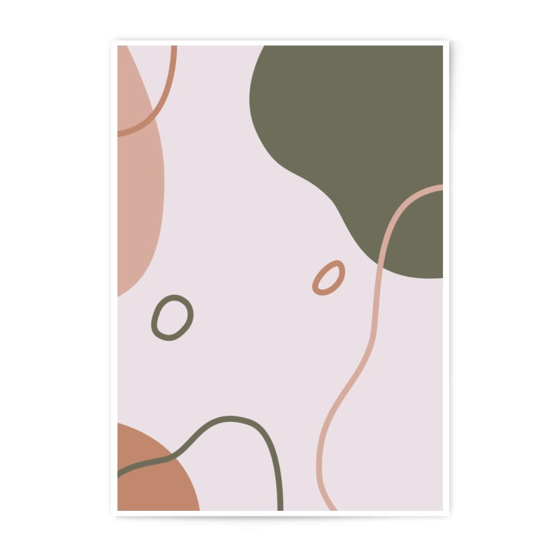 Abstract Shapes Photographic Print, Modern Art Print, Minimalist Decor, Wall Art, Home Decor - Tawshia