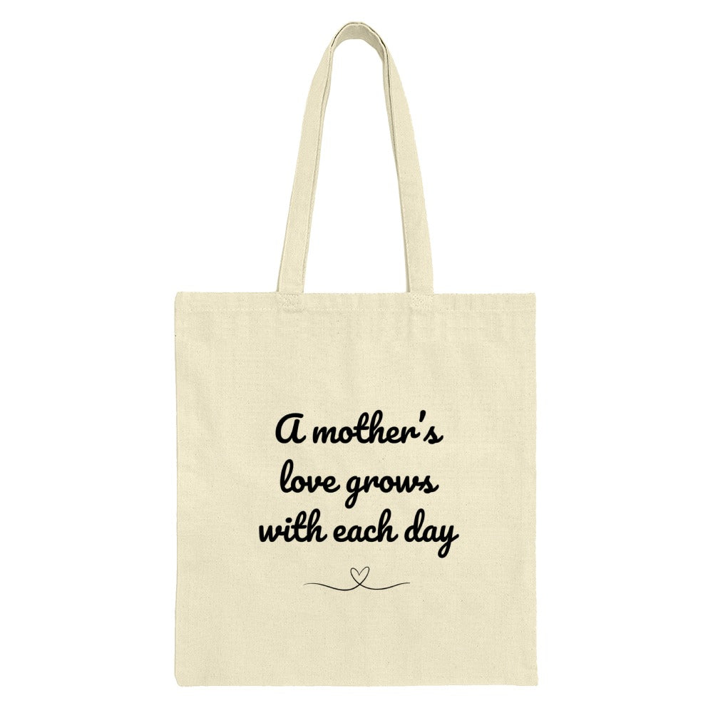 Mother's Love Tote Bag, Mom Gift Bag, Mother's Day Present, Everyday Tote, Quote Tote, Gift for Mothers, Mom Quote, Shopping Bag - Tawshia