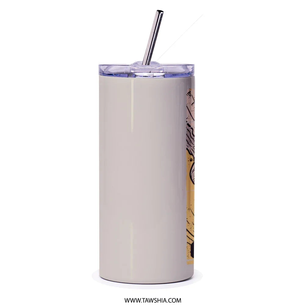 Personalized Tumbler with Straw Unique Drinkware product