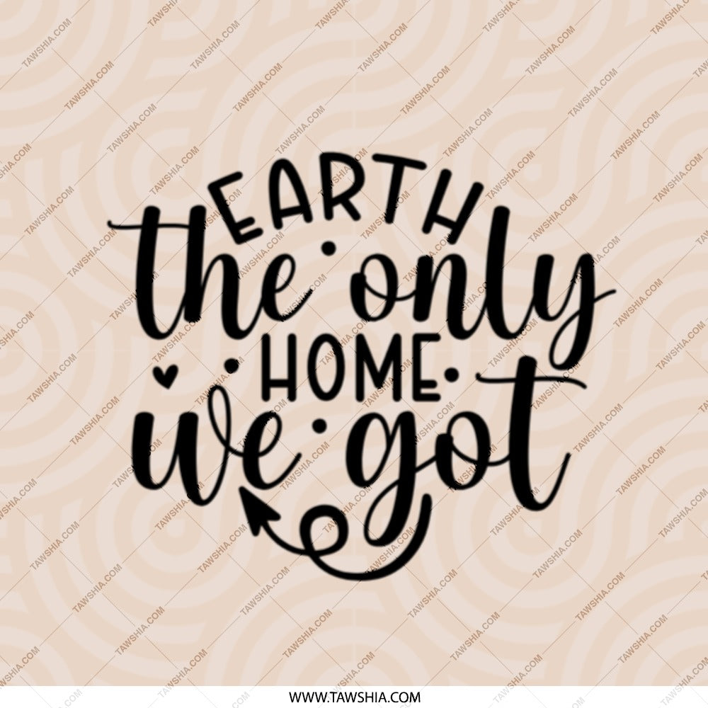 Earth The Only Home Mirror, Eco Friendly Gift, Environmentalist Gift, Go Green Mirror, Save Earth Mirror, Pocket Mirror, Compact Mirror - Tawshia