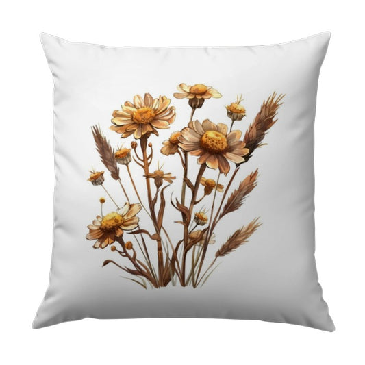 Floral Pillow, Daisy Pillow, Cottagecore Pillow, Flower Pillow, Botanical Pillow, Accent Pillow, Decorative Pillow, Throw Pillow - Tawshia