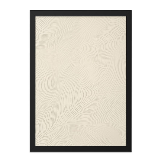 Abstract Line Art Wall Decor, Minimalist Wall Art, Beige Print, Modern Art Print, Abstract Wall Decor, Contemporary Art, Home Decor - Tawshia