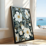 Anemone Flower Wall Art, Floral Print, Botanical Art, Home Decor, Nature Inspired Artwork, Modern Wall Decor, Elegant Gift Idea (139 - Tawshia
