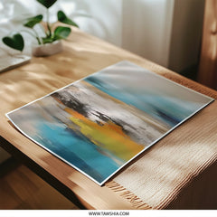 Abstract Seascape Photographic Print, Modern Wall Art, Coastal Decor, Home Decor, Living Room Art, Bedroom Art, Gift Idea - Tawshia
