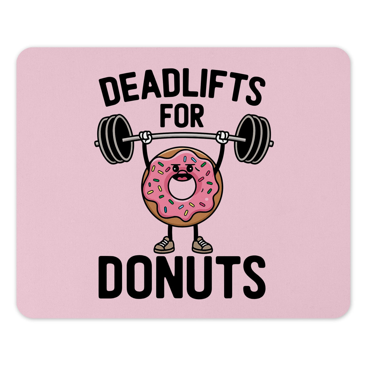 Deadlifts for Donuts Motivational Gym product