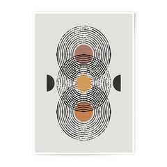 Abstract Photographic Print, Geometric Wall Art, Minimalist Decor, Circle Star Art Print, Modern Home Decor, Fine Art Print, Wall Decor - Tawshia