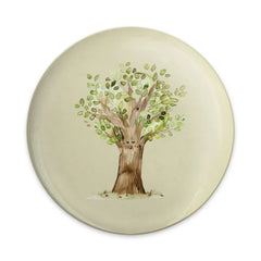 Tree Pinback, Cute Tree Badge, Nature Inspired Pin, Tree with Face Button, Unique Pin, Aesthetic Badge, Whimsical Tree Gift, Tree Lover Pin - Tawshia