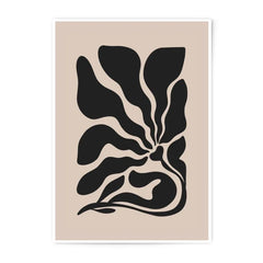 Abstract Plant Photographic Print, Modern Art Print, Beige Wall Decor, Botanical Art, Minimalist Art Print, Flower Art, Neutral Wall Art - Tawshia