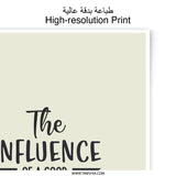 Teacher Influence Photographic Prints, Educator Appreciation Gift, Inspirational Wall Art, Classroom Decor, Mentor Thank You, Home Decor - Tawshia