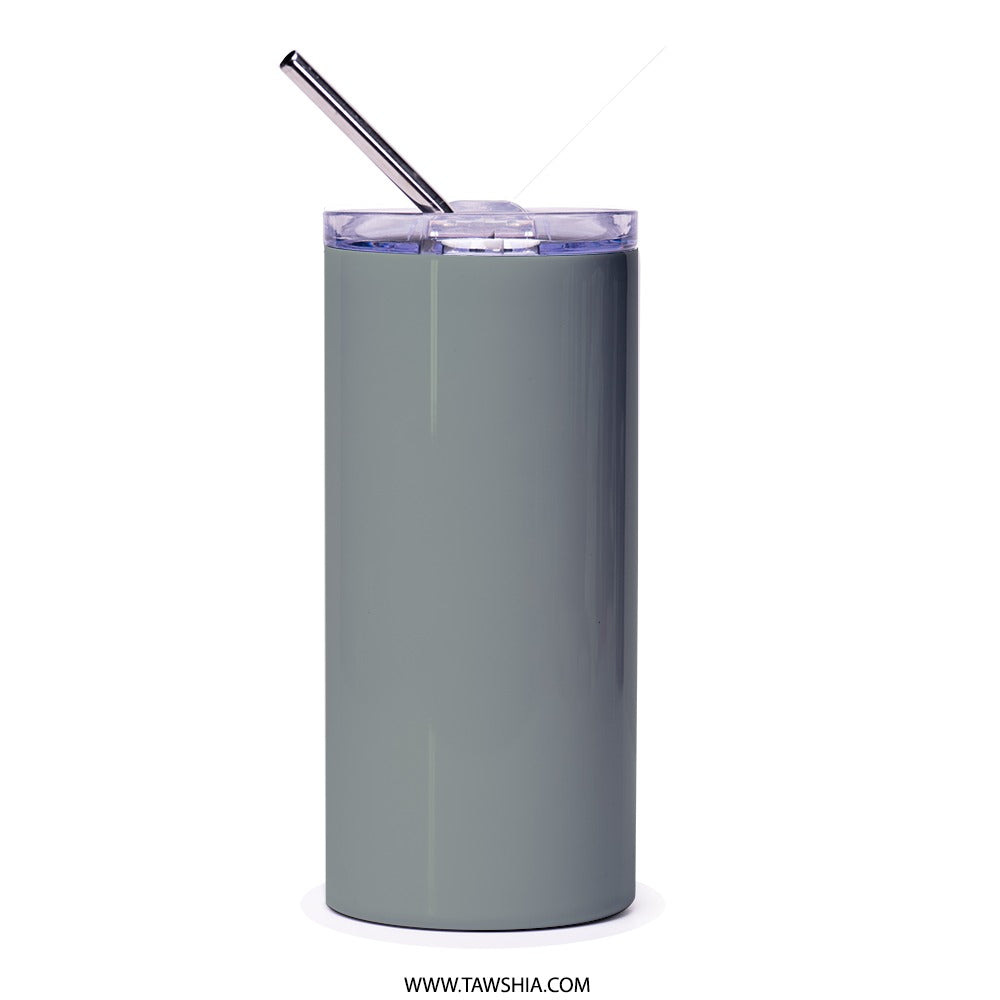 Coffee Tumbler, Straw Hat Tumbler, Beverage Tumbler, Coffee Cup Tumbler, Elegant Tumbler, Custom Tumbler, Drinkware Tumbler, Unique Tumbler - Tawshia