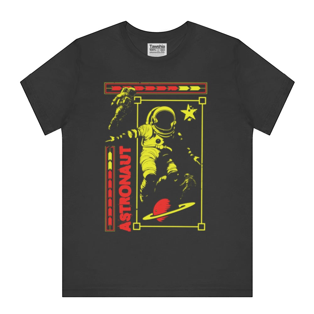 Astronaut Graphic Printed Space Exploration T-Shirt product