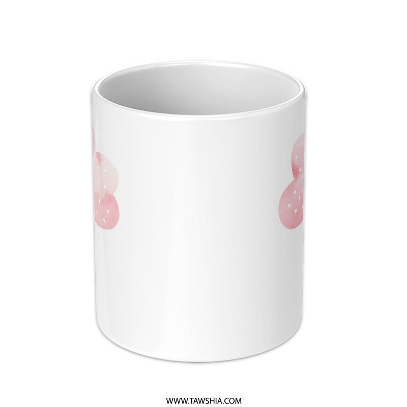 Pink Tree Mug, Watercolor Tree Art, Cute Tree Design, Unique Coffee Mug, Tea Cup, Gift Idea, Decorative Mug, Whimsical Tree Mug - Tawshia