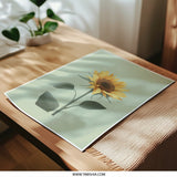 Sunflower Photographic Print, Floral Wall Art, Botanical Print, Kitchen Decor, Summer Art Print, Flower Photography, Home Decor Art - Tawshia