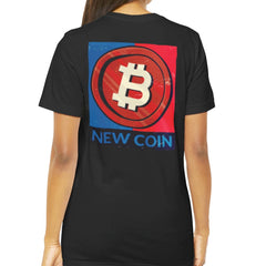 New Coin Digital Art Bitcoin Design T-shirt product