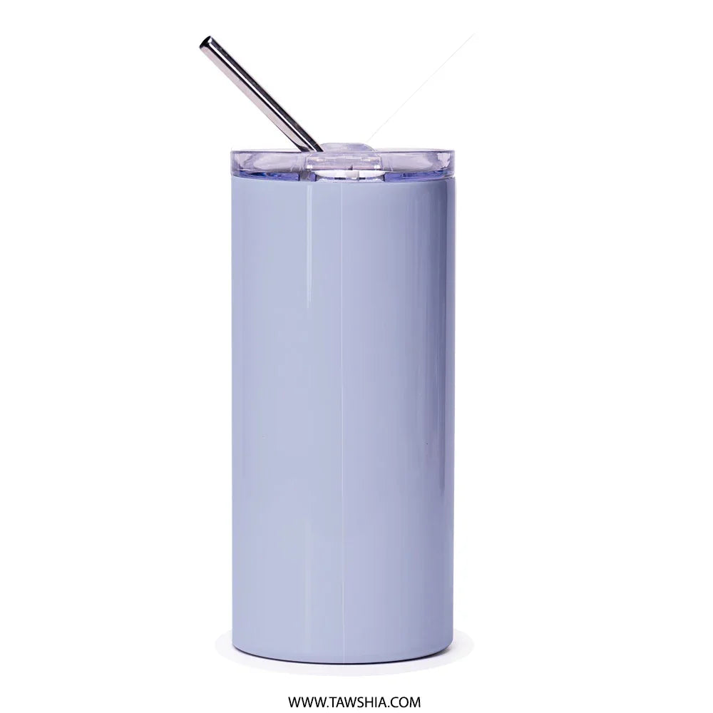 20oz Light Purple Tumbler with Straw drinkware product type