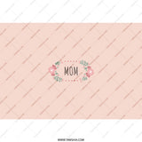 Mom Floral Tumbler, Gift for Mom, Mother's Day Present, Floral Mom Tumbler, Best Mom Ever, Cute Mom Tumbler, Mom Tumbler with Straw - Tawshia