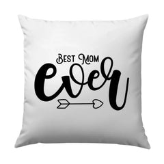 Best Mom Ever Pillow, Mothers Day Pillow, Mom Gift Idea, Decorative Pillow, Heart Arrow Pillow, Gift For Her, Cozy Pillow - Tawshia