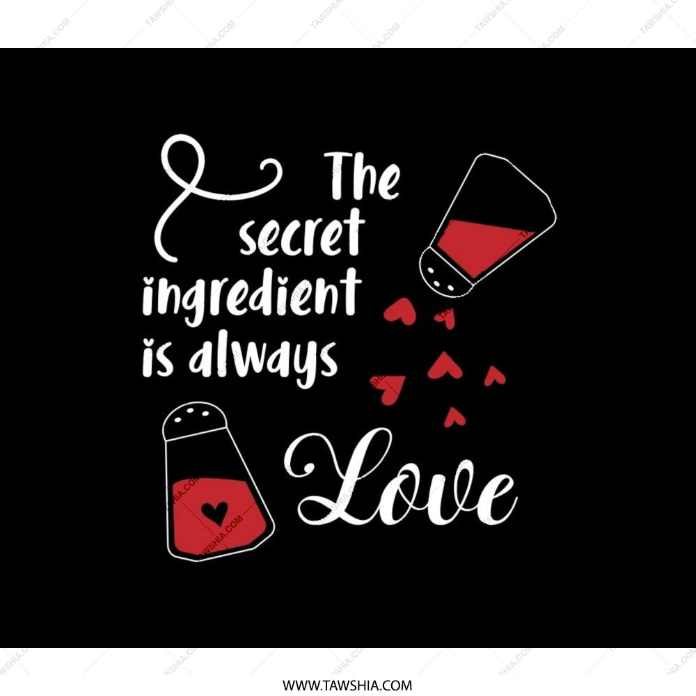 Secret Ingredient Love Backpack, Heart Backpack, Cute Love Backpack, Recipe for Love Backpack, Love Backpack for Her, Gift for Her Backpack - Tawshia