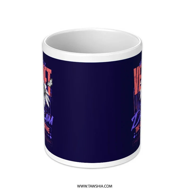 Never Quit Dream Big Artwork Motivational Mug product