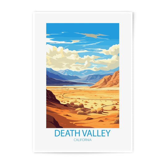 Death Valley California Photographic Print, Desert Landscape Art, Southwest Wall Decor, National Park Poster, Nature Photography, Travel Art - Tawshia
