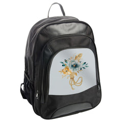 Floral Bouquet BackPack, Watercolor Flowers, Ropes, Botanical Art Back Pack, Stylish Bag, Elegant Design, Gift Idea, Art Print BackPack - Tawshia