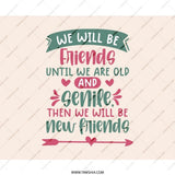 Best Friends Mouse Pad, Funny Friend Quote, Gift for Friend, Senile Friends, New Friends, Friendship Goals, Mouse Pad for Office - Tawshia