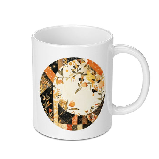 Floral Retriever Mug, Dog Breed Art, Cute Puppy Mug, Pet Lover Gift, Dog Mom Mug, Unique Coffee Mug, Retriever Gifts - Tawshia