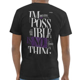 Impossible Is Nothing Graphic Print T-Shirt product type