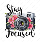 Stay Focused Camera Mug, Photographer Gift, Floral Camera, Photography Lover Mug, Gift for Her, Coffee Mug, Unique Mug, Cute Mug - Tawshia