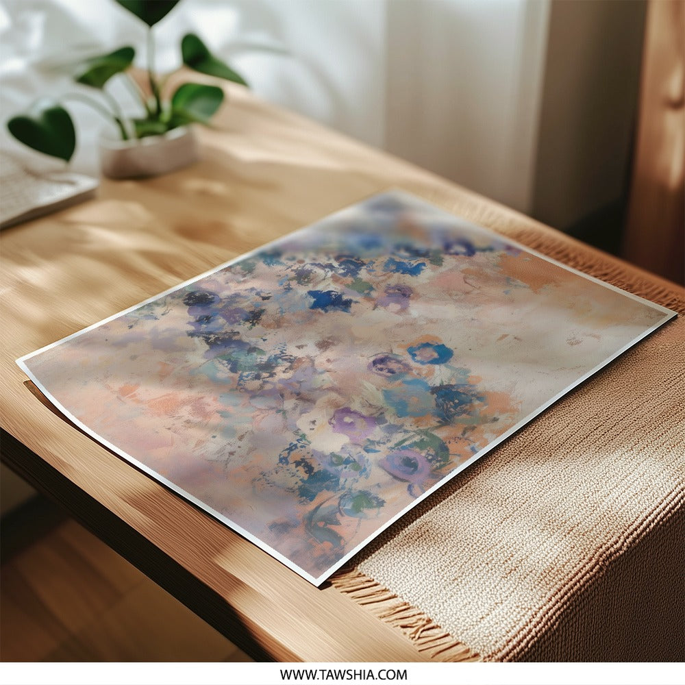 Floral Photographic Print, Abstract Flower Art, Botanical Wall Decor, Modern Art Print, Home Decor, Fine Art Print - Tawshia
