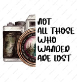 Wanderlust Camera Mug, Not All Who Wander Are Lost Coffee Mug, Travel Lover Gift Mug, Adventure Seeker Present Idea, Photography Fan Mug - Tawshia
