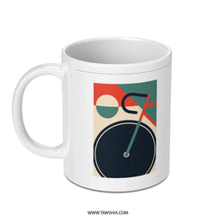 Modern Abstract Bicycle Design Mug product