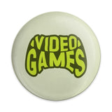 Video Games Pinback Button, Gamer Gift, Gaming, Retro Controller, Video Game Lover, Unique Pins, Cool Buttons, Collectible, Pin Badge - Tawshia