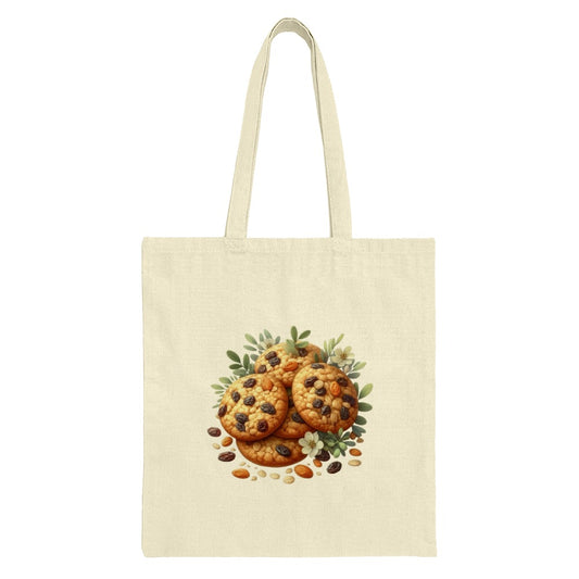 Cookie Tote Bag, Yummy Treat Design, Foodie Gift, Cute Bakery Bag, Sweet Tooth Tote, Gift for Baker, Delicious Cookie Art - Tawshia