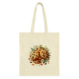 Cookie Tote Bag, Yummy Treat Design, Foodie Gift, Cute Bakery Bag, Sweet Tooth Tote, Gift for Baker, Delicious Cookie Art - Tawshia