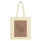 Saudi Arabia Map Calligraphy Tote Bag, Arabic Art Handbag, Kingdom Gift, Unique Design, Carry All Bag, Shopping Bag, Stylish Travel Bag - Tawshia
