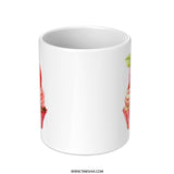 Apple Cupcake Mug, Watercolor Mug, Sweet Treat Coffee Mug, Dessert Lover Gift, Cute Mug, Unique Mug, Foodie Gift, Apple Art - Tawshia