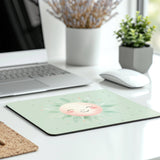 Cute Smiling Face Design Floral Mousepad product