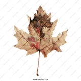 Autumn Leaf Tote Bag, Fall Foliage Bag, Nature Inspired Tote, Rustic Tote Bag, Everyday Tote, Stylish Bag, Leaf Design Tote (139) - Tawshia