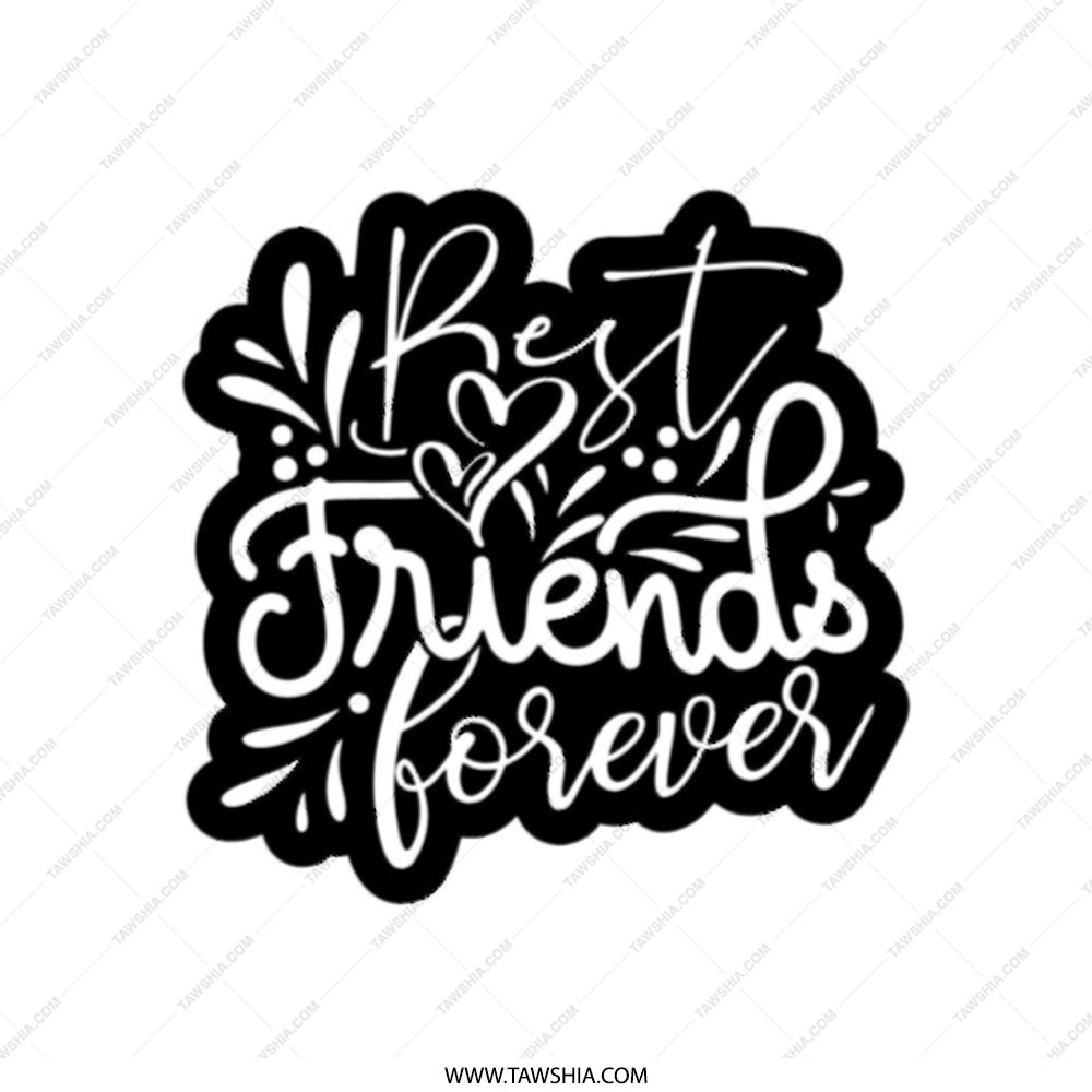 Best Friends Forever Tote Bag, Friendship Gift, Gift for Bestie, BFF Present, Friendship Tote, Matching Bags, Gifts for Friends - Tawshia