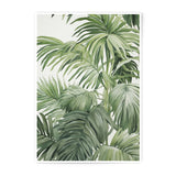 Tropical Palm Photographic Print, Green Leaves Wall Art, Botanical Home Decor, Lush Foliage Print, Nature Photography, Fine Art Print - Tawshia