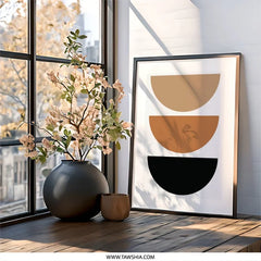Geometric Wall Art, Abstract Print, Modern Art, Minimalist Decor, Wall Decor, Home Decor, Living Room Art, Office Wall Art, Gallery Wall Art - Tawshia