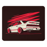 JDM Car Mouse Pad, Japanese Auto, Retro Automotive Art, Racing Stripes, Tuner Car, Car Enthusiast Gift, Cool Desk Accessory - Tawshia