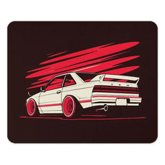 JDM Car Mouse Pad, Japanese Auto, Retro Automotive Art, Racing Stripes, Tuner Car, Car Enthusiast Gift, Cool Desk Accessory - Tawshia