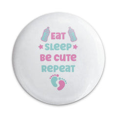 Eat Sleep Be Cute Repeat Baby Feeding Plate product