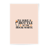 Funny Baby Photographic Print, House White Wine Lover Art, New Parent Humor, Unique Baby Shower Gift, Novelty Wall Decor, Sarcastic - Tawshia