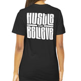 Hustle and Believe Motivational T-shirt product