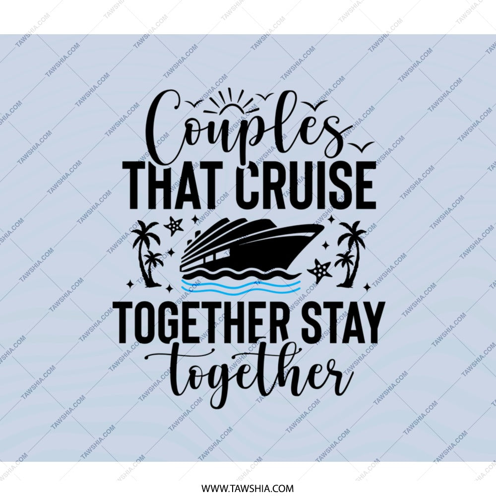 Cruise Backpack Gift, Couples Cruise Together Stay Together, Matching Cruise Backpack, Cruise Vacation BackPack, Cruise Lovers Gift - Tawshia
