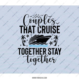 Cruise Backpack Gift, Couples Cruise Together Stay Together, Matching Cruise Backpack, Cruise Vacation BackPack, Cruise Lovers Gift - Tawshia