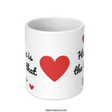Her Love Guides Mug, Inspirational Mug, Love Mug, Gift for Her, Mother's Day Gift, Coffee Mug, Tea Mug, Heart Mug, Valentine's Day - Tawshia